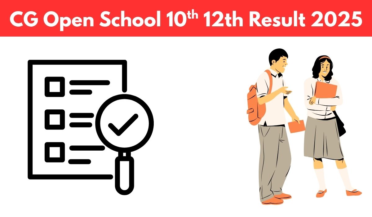 cg open school result 2025